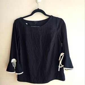 Talbots XS Black Top